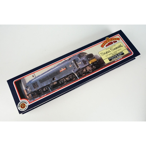 136 - Four boxed Bachmann OO gauge locomotives to include 31-078 Class 46 Peak Diesel D181 Blue, 31-553 V2... 