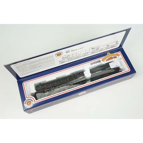 136 - Four boxed Bachmann OO gauge locomotives to include 31-078 Class 46 Peak Diesel D181 Blue, 31-553 V2... 