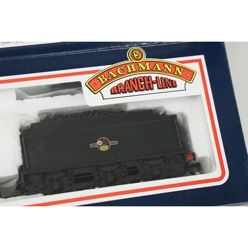 137 - Four boxed Bachmann OO gauge locomotives to include 31825 2-6-0 43XX green, 31-852 J39 64967 BR late... 