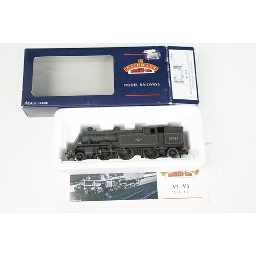 138 - Six boxed Bachmann OO gauge locomotives to include 31-958 A4 60020 Guillemot BR green late crest, 31... 