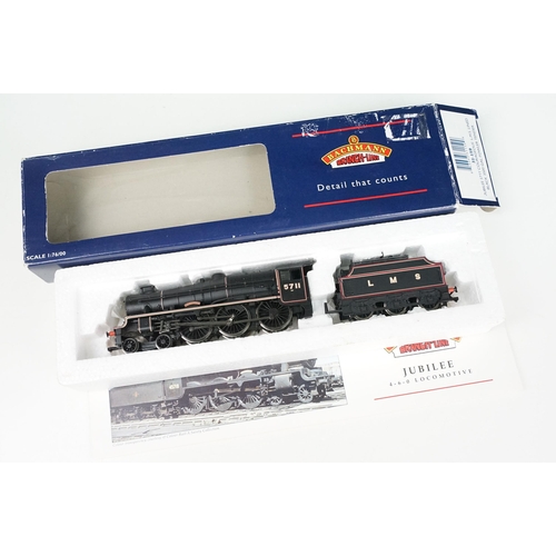 138 - Six boxed Bachmann OO gauge locomotives to include 31-958 A4 60020 Guillemot BR green late crest, 31... 