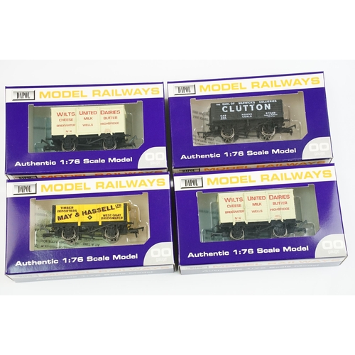 14 - 40 boxed Dapol OO gauge items of rolling stock, all ex