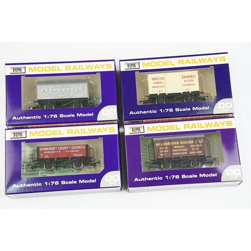 14 - 40 boxed Dapol OO gauge items of rolling stock, all ex