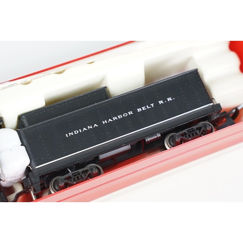 144 - Three boxed Rivarossi HO gauge locomotives / coach sets to include 5452 4-6-4 Hudson Chesapeake & Oh... 