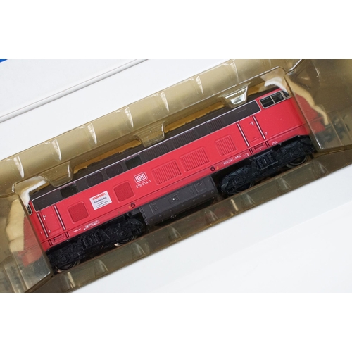 148 - Two boxed HO gauge locomotives to include Marklin 3079 BR 216 and Atlas Silver Master Locomotive Ser... 