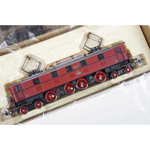 149 - Two boxed HO gauge locomotives to include Trix 2242 DR Ellok EPS and Marklin 8312 Kamo, plus 3 x ite... 