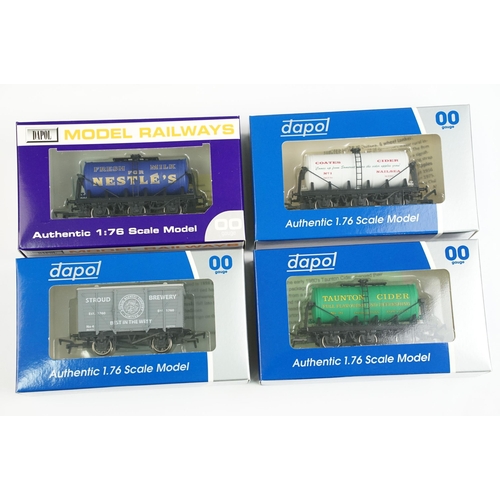 15 - 40 boxed Dapol OO gauge items of rolling stock, all ex