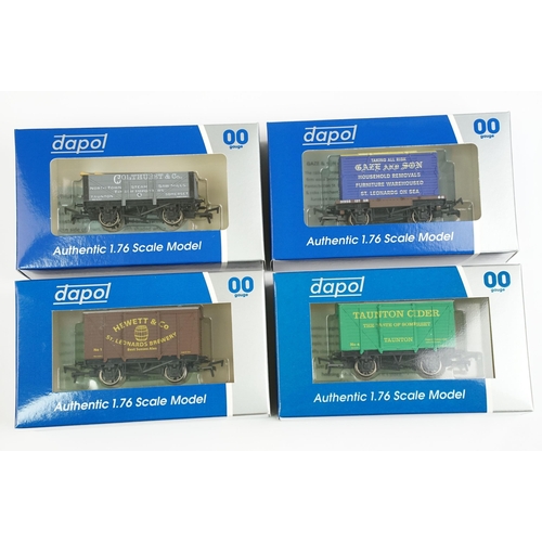 15 - 40 boxed Dapol OO gauge items of rolling stock, all ex