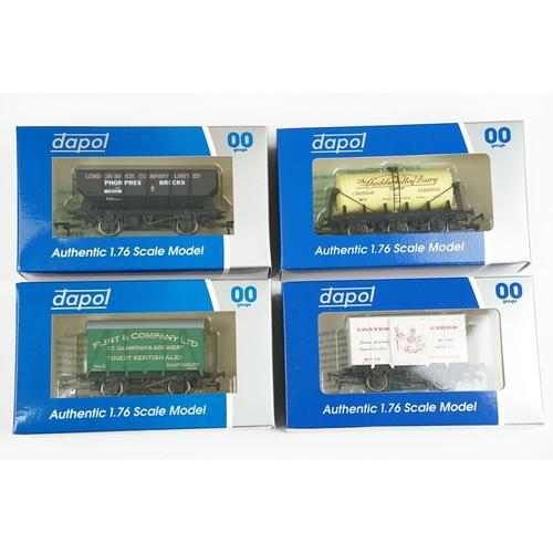 15 - 40 boxed Dapol OO gauge items of rolling stock, all ex