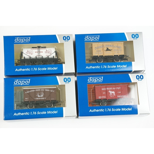 15 - 40 boxed Dapol OO gauge items of rolling stock, all ex