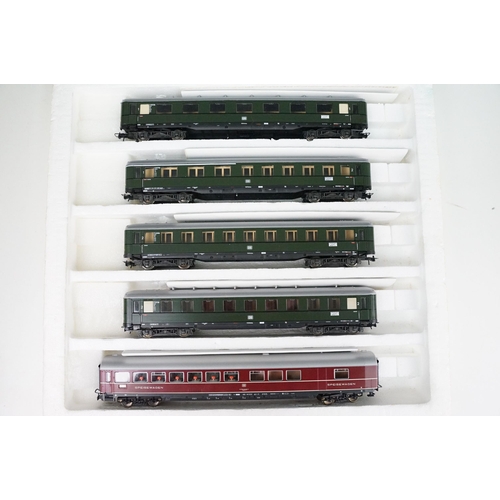 152 - Two boxed Liliput HO gauge locomotive & rolling stock sets to include 12640 DB and 2-6-0 91 1008 in ... 