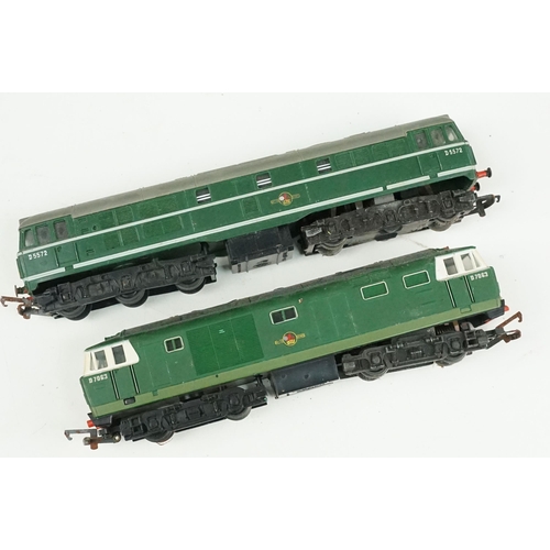 160 - 11 OO gauge locomotives to include Lima D6755, Triang R357 D5572, Triang R850 Flying Scotsman etc