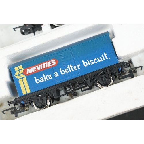 166A - Two boxed Hornby OO gauge train sets to include Thomas the Tank Engine Percy Clockwork set (no key) ... 