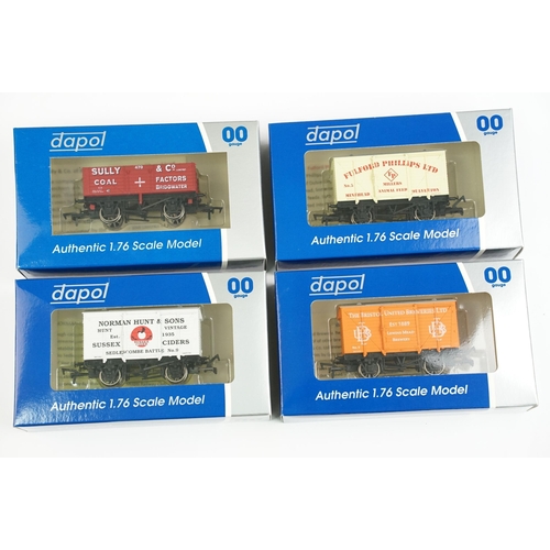 17 - 40 boxed Dapol OO gauge items of rolling stock, all ex