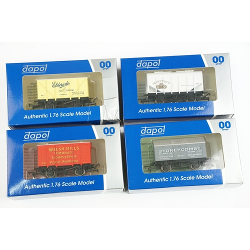 17 - 40 boxed Dapol OO gauge items of rolling stock, all ex