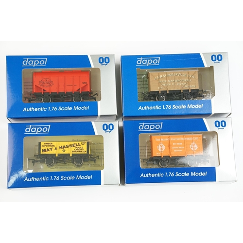 17 - 40 boxed Dapol OO gauge items of rolling stock, all ex