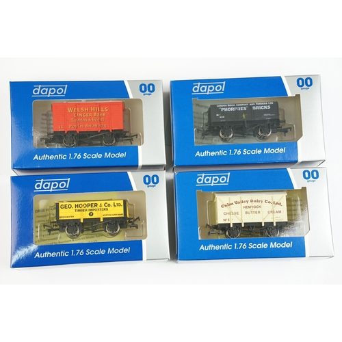 17 - 40 boxed Dapol OO gauge items of rolling stock, all ex