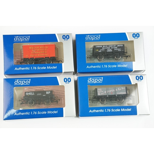 17 - 40 boxed Dapol OO gauge items of rolling stock, all ex