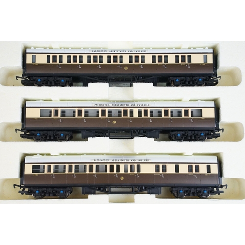 18 - Boxed Hornby OO gauge R2196M The Cumbrian Coast Express Train Pack, complete with certificate, some ... 