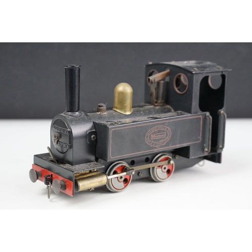 181 - Steam Engine - Mamod Live Steam O & 1 gauge model kit, locomotive built, with box, plus 2 x boxed Ma... 