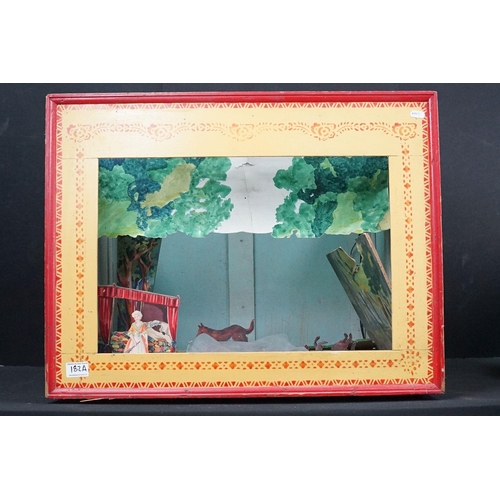 182A - Triang Theatres wooden Dolls House with a large quantity of accessories to include scenery, characte... 