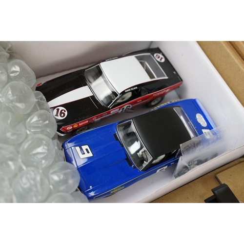 183 - Boxed Scalextric C1362 American Classics slot car set with both slot cars and appearing to be comple... 