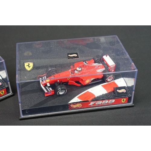 187 - Eight boxed / cased diecast models to include 6 x Heritage Formula One models including 210 Williams... 