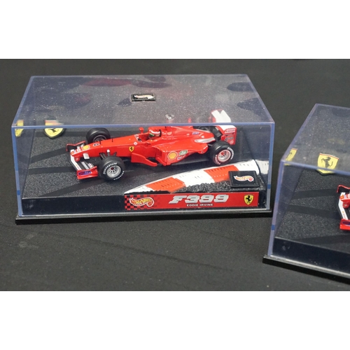 187 - Eight boxed / cased diecast models to include 6 x Heritage Formula One models including 210 Williams... 