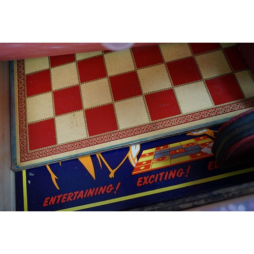 189 - Quantity of mixed board games to include Blow Football, Chinese Checkers, Mastermind, Scrabble, Flyi... 