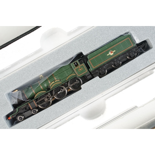 19 - Boxed Graham Farish N gauge 370150 Bristolian set with Castle locomotive, three coaches set and part... 