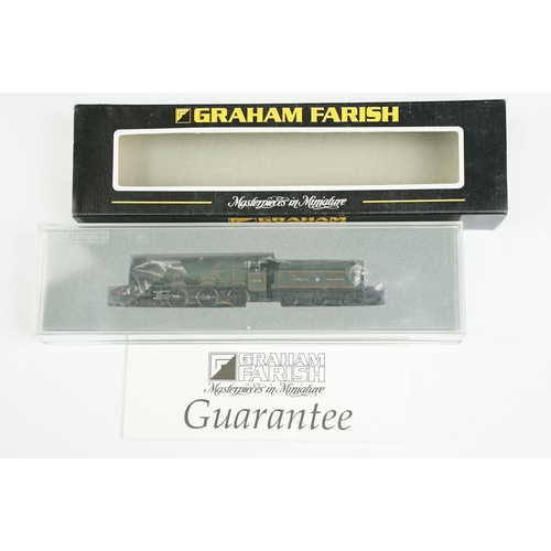 2 - Three cased / boxed Graham Farish N gauge locomotives to include 372551 600X King Class 6008 King Ja... 