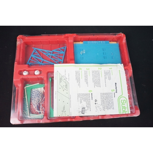 212 - Two boxed Scalextric sets including Monaco GP and Caterham Cup, boxed Subbuteo 60260 UEFA Euro 96 se... 