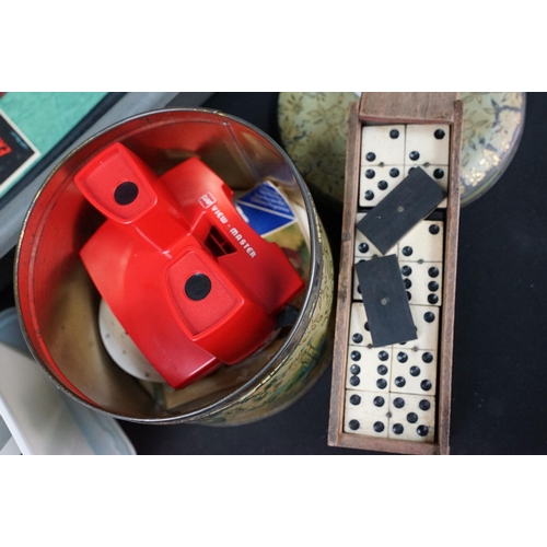 215 - Collection of boxed games to include Motor Chase Across London, Sorry, Dominoes, card games etc plus... 