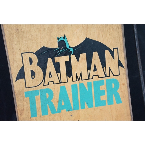 221 - Boxed Mettoy Playcraft Batman Trainer inflatable punch ball, missing a part