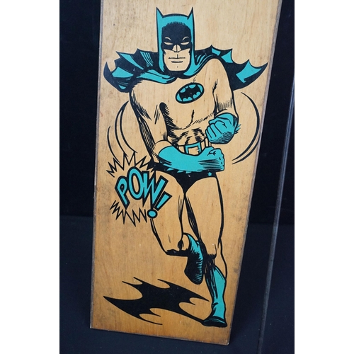 221 - Boxed Mettoy Playcraft Batman Trainer inflatable punch ball, missing a part