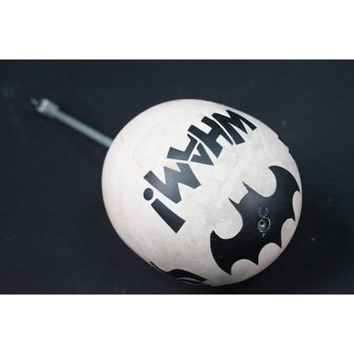 221 - Boxed Mettoy Playcraft Batman Trainer inflatable punch ball, missing a part