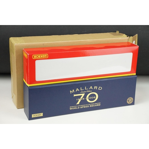 25 - Boxed ltd edn Hornby OO gauge Seventieth Anniversary of the Steam Train World Speed Record R2684 Cla... 