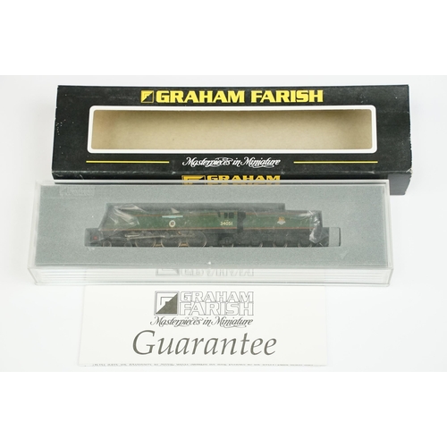 5 - Three cased / boxed Graham Farish N gauge locomotives to include 372002 Hall Class 4965 Rood Ashton ... 