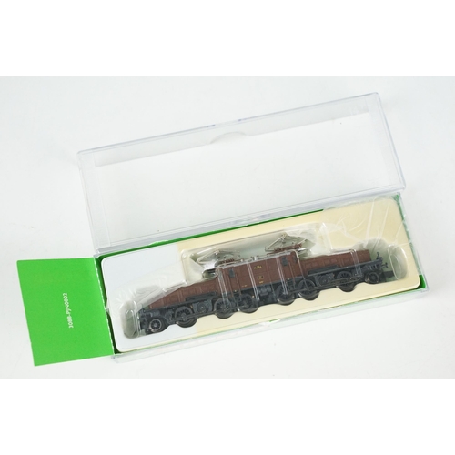 50 - Four cased Arnold N gauge locomotives to include HN2017, HN2136, 2532 & 2715