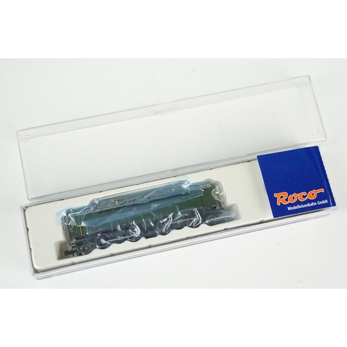 52 - Four cased / boxed N gauge locomotives to include 2 x Kato (K11604 SBB CFF Re 4/4 I & KAC-13709-11 S... 