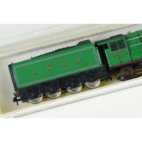 54 - Five boxed / cased N gauge locomotives to include 3 x Minitrix (12269, 13014 & 1w926) and 2 x Hornby... 