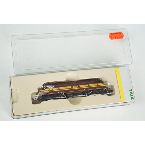 54 - Five boxed / cased N gauge locomotives to include 3 x Minitrix (12269, 13014 & 1w926) and 2 x Hornby... 