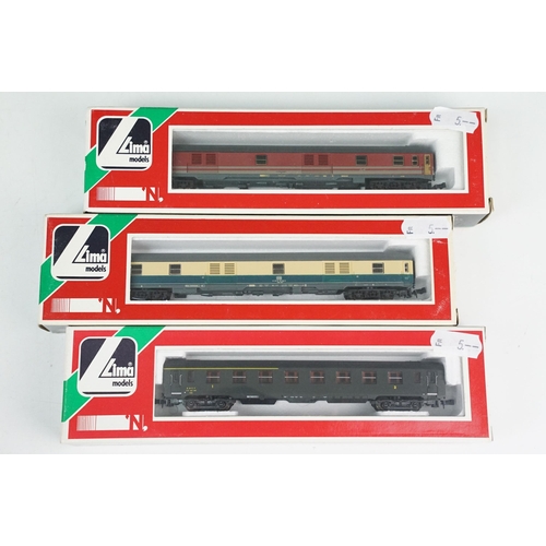 56 - 36 Boxed / cased N gauge items of rolling stock to include 24 x Fleischmann, 9 x Lima and 3 x Arnold... 