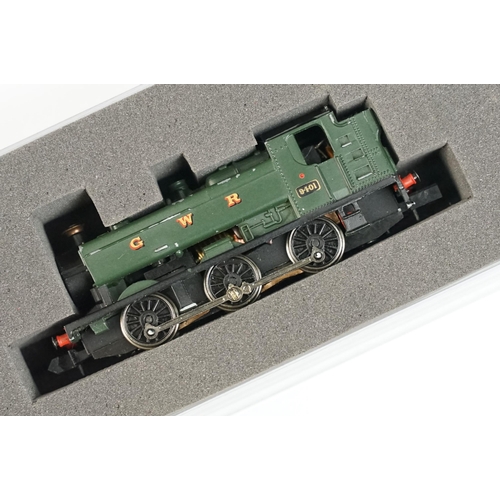 6 - Four cased / boxed Graham Farish N gauge locomotives to include 371077 Class 253 locomotive BR two t... 