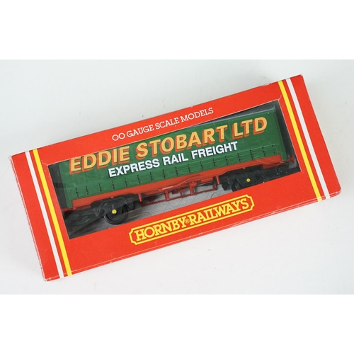 60 - Two boxed Hornby OO gauge Eddie Stobart locomotives to include R2507 Eddie Stobart 0-4-0 Industrial ... 