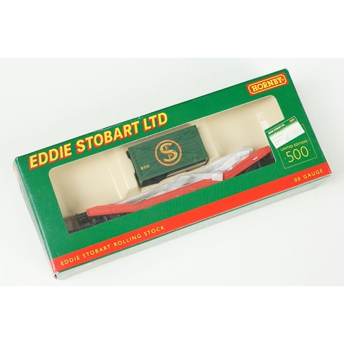 60 - Two boxed Hornby OO gauge Eddie Stobart locomotives to include R2507 Eddie Stobart 0-4-0 Industrial ... 