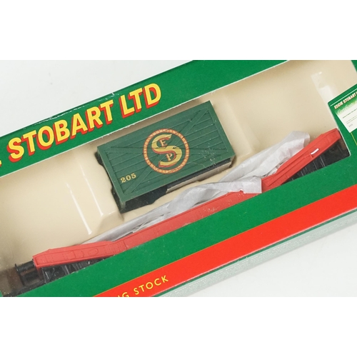 60 - Two boxed Hornby OO gauge Eddie Stobart locomotives to include R2507 Eddie Stobart 0-4-0 Industrial ... 