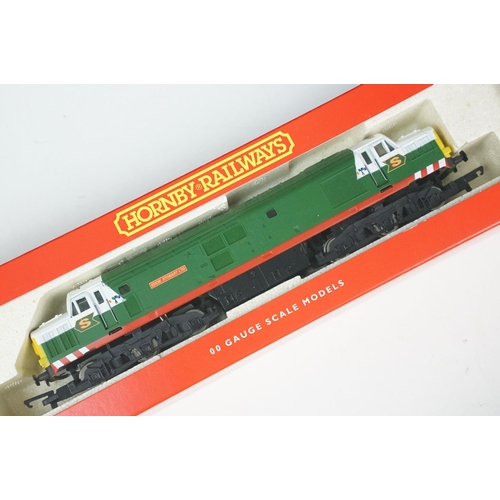 60 - Two boxed Hornby OO gauge Eddie Stobart locomotives to include R2507 Eddie Stobart 0-4-0 Industrial ... 