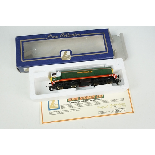 67 - Three boxed OO gauge locomotives to include 2 x Bachmann 32-730 Class 66 Diesel 66200 Railway Herita... 