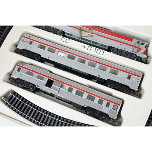 68 - Two boxed Jouef HO gauge train sets to include Ref 755E Thionville Traffic and Ref 756E TEE Trans Eu... 